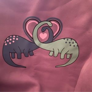 Dinosaur sweater L womans